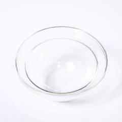 Mid Century Silver Plate Glass Caviar Service with Sculptural Sturgeon Handle - 4654306