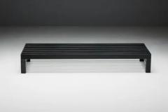 Mid Century Slatted Bench or Coffee Table France 1960s - 3498914