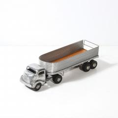 Mid Century Smith Miller Silver Streak Truck Trailer in Aluminum - 4622917