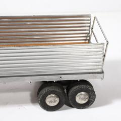 Mid Century Smith Miller Silver Streak Truck Trailer in Aluminum - 4622960