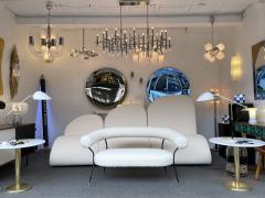 Mid Century Sofa in Boucl Fabric by IPA Bologne Italy 1950s - 2003634