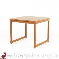 Mid Century Square Teak Side End Table - 2574500