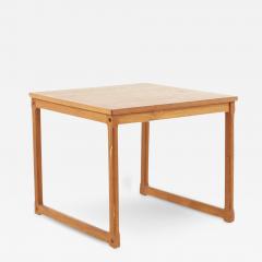 Mid Century Square Teak Side End Table - 2576400