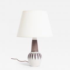 Mid Century Stoneware Table Lamp - 4680674
