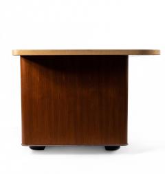 Mid Century Stow and Davis Executive Desk with Bronze Hardware - 4650090