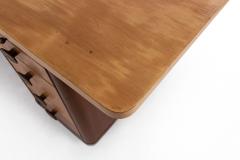 Mid Century Stow and Davis Executive Desk with Bronze Hardware - 4650095