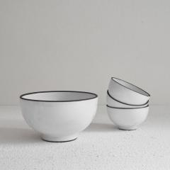 Mid Century Studio Pottery Set of Bowls 1960s - 4609172