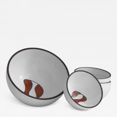 Mid Century Studio Pottery Set of Bowls 1960s - 4614819