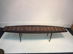 Mid Century Surfboard Tiled Coffee Table - 531325