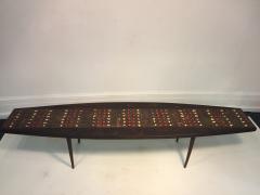 Mid Century Surfboard Tiled Coffee Table - 531331