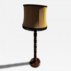 Mid Century Swedish Oak Floor Lamp - 4521906