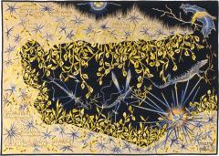 Mid Century Tapestry Signed Marc Petit 410 x 610 - 4242262