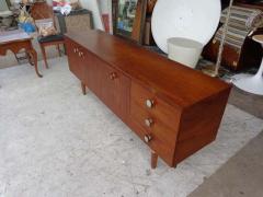 Mid Century Teak Dresser Aluminum Pulls - 2590105