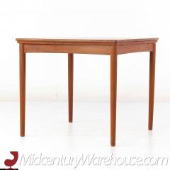 Mid Century Teak Hidden Leaf Game Table - 3693163