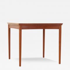 Mid Century Teak Hidden Leaf Game Table - 3734302