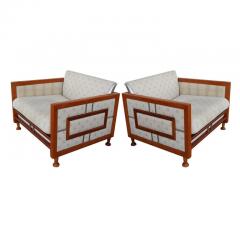 Mid Century Teak Sofa From Spain - 2610343