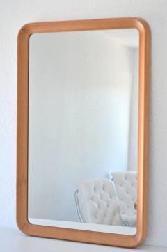 Mid Century Teak Wall Mirror - 704711