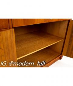 Mid Century Teak and Brass Sideboard Buffet Credenza - 1839832