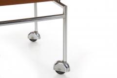 Mid Century Teak and Metal Serving Bar Cart probably Danish - 809294