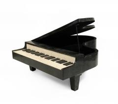 Mid Century Tessellated Hardstone Piano Shaped Coffee Table - 1379464