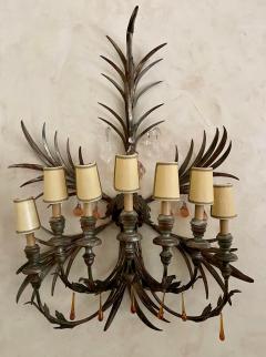 Mid Century Tony Duquette Venetian Light Sconce - 2839242