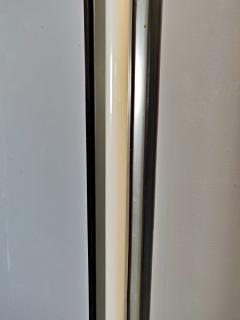 Mid Century Travertine and Plexiglass Italian Floor Lamp - 2460099