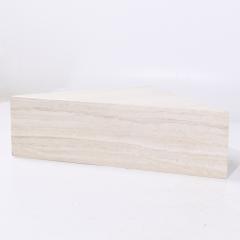 Mid Century Triangular Marble Coffee Table - 4130651