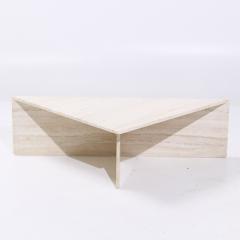 Mid Century Triangular Marble Coffee Table - 4130654