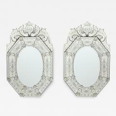 Mid Century Venetian Mirrors Pair - 3143861