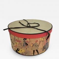 Mid Century Vintage Hat Box - 3455861