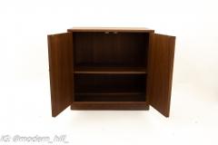 Mid Century Walnut 2 Door Cabinet - 3692202