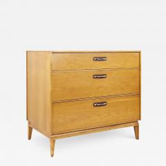 Mid Century Walnut 3 Drawer Dresser - 2360686