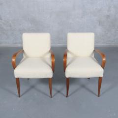 Mid Century Walnut Armchairs A Touch of Elegance Modern Design - 3560530