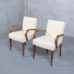 Mid Century Walnut Armchairs A Touch of Elegance Modern Design - 3560531