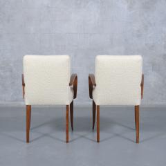 Mid Century Walnut Armchairs A Touch of Elegance Modern Design - 3560536