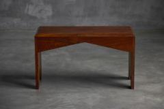 Mid Century Walnut Bench France Late 20th Century - 4342221