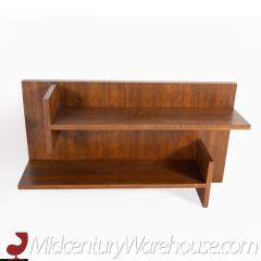 Mid Century Walnut Floating Shelves A Pair - 2577781