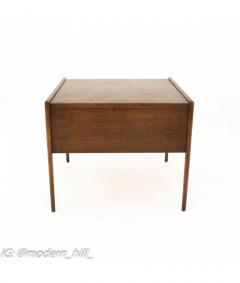 Mid Century Walnut Foyer Entry Console - 1822991