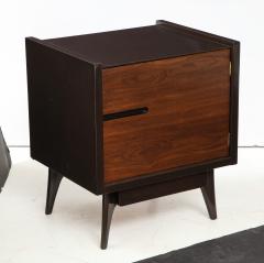 Mid Century Walnut Nightstands - 1195682