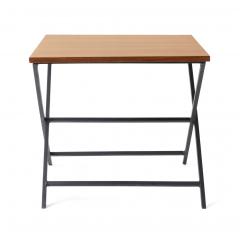 Mid Century Walnut and Iron Table - 3388763
