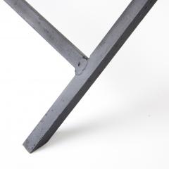 Mid Century Walnut and Iron Table - 3388771