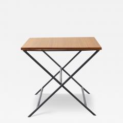Mid Century Walnut and Iron Table - 3391218