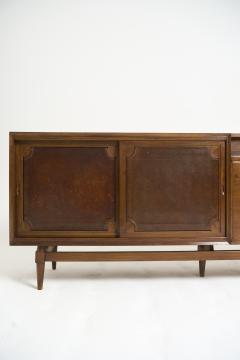 Mid Century Walnut and Leather Sideboard - 4218399