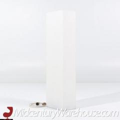 Mid Century White Acrylic Floor Lamp - 3463040