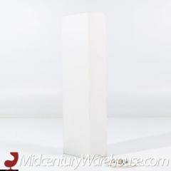 Mid Century White Acrylic Floor Lamp - 3463050