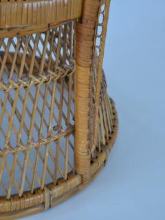 Mid Century Woven Rattan Tub Chair - 802966