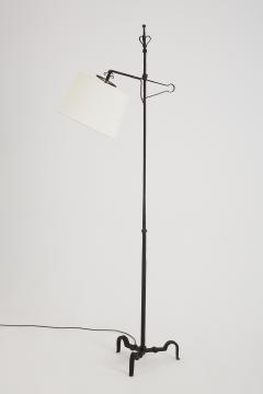 Mid Century Wrought Iron Floor Lamp - 2585815