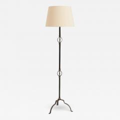 Mid Century Wrought Iron Floor Lamp - 2813588