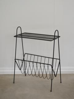 Mid Century Wrought Iron Side Table - 2827075