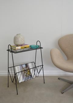 Mid Century Wrought Iron Side Table - 2827083